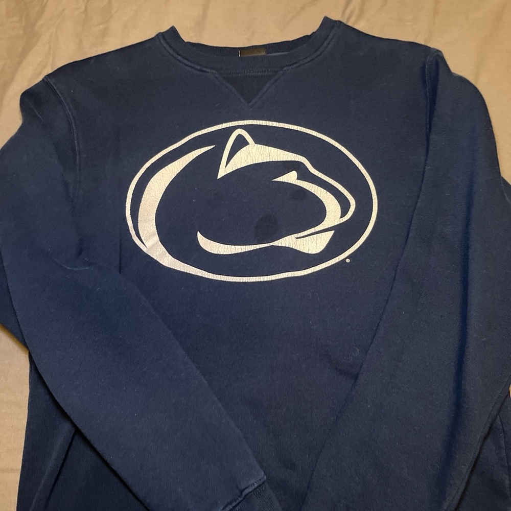 Top of the World Navy Crewneck Sweater